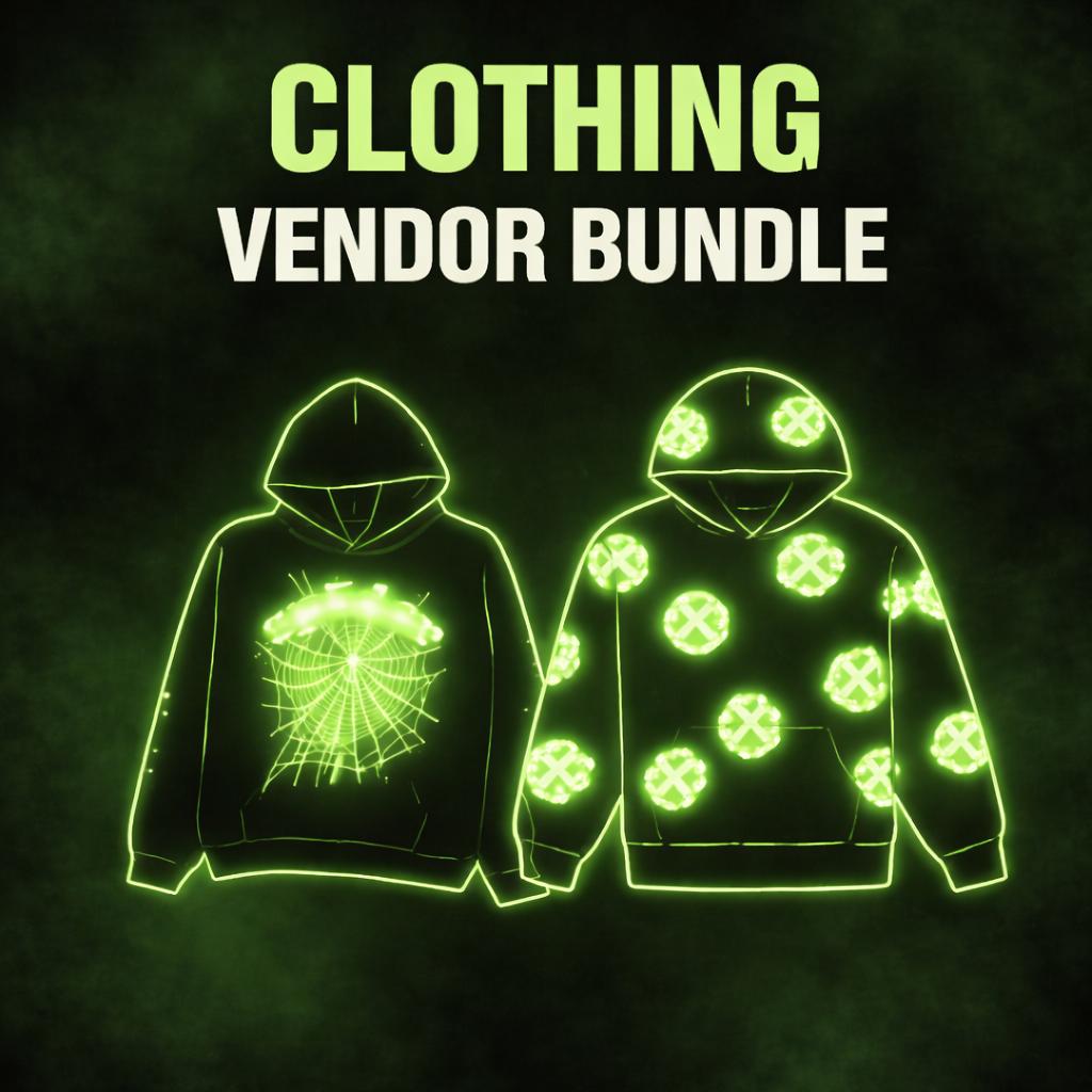 CLOTHING VENDOR + FREE RESELLING GUIDE