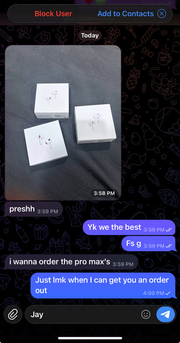 Customer photo