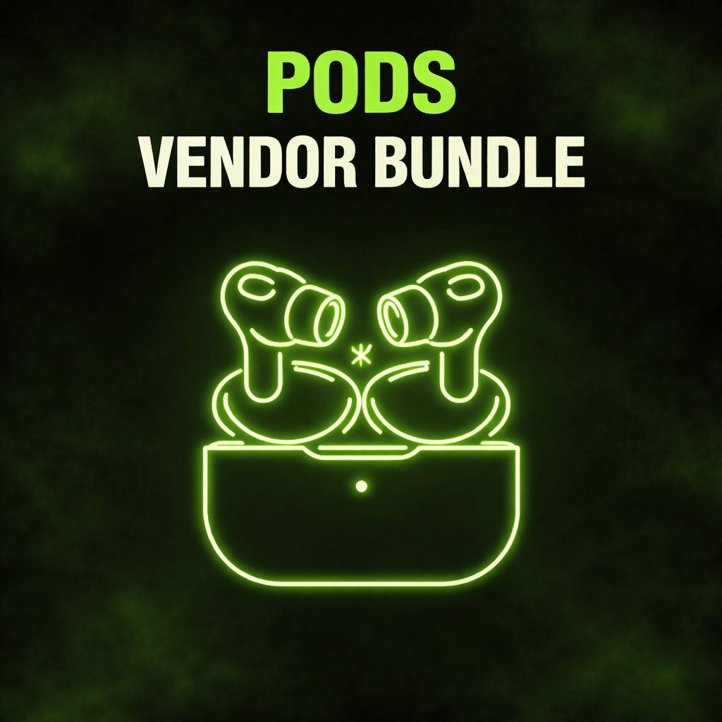 POD VENDOR BUNDLE +FREE RESELLING GUIDE